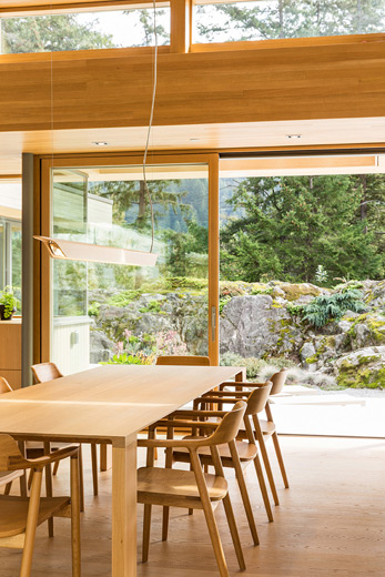 Thumbnail of Horseshoe Bay modern West Vancouver architecture contemporary house dining table