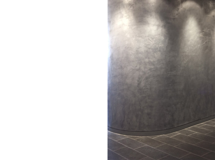 Yyoga Highgate Burnaby yoga studio interior design wall texture